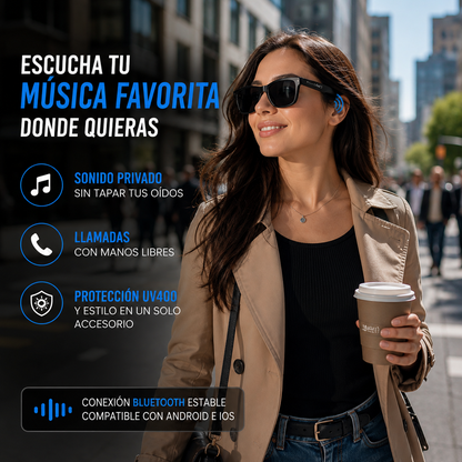 😎 SMARTSHADES PRO™ | Gafas Inteligentes Bluetooth con Audio HD y Micrófono