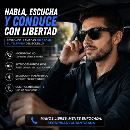 😎 SMARTSHADES PRO™ | Gafas Inteligentes Bluetooth con Audio HD y Micrófono