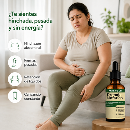 ✨ DRENA LYMPH DETOX™ | Gotas para Drenaje Linfático y Apoyo Inmunológico 💚