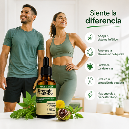 ✨ DRENA LYMPH DETOX™ | Gotas para Drenaje Linfático y Apoyo Inmunológico 💚