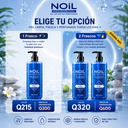 NOIL CIELO ESTRELLADO GEL DE DUCHA – Limpieza Profunda + Aroma Duradero 🌌🚿